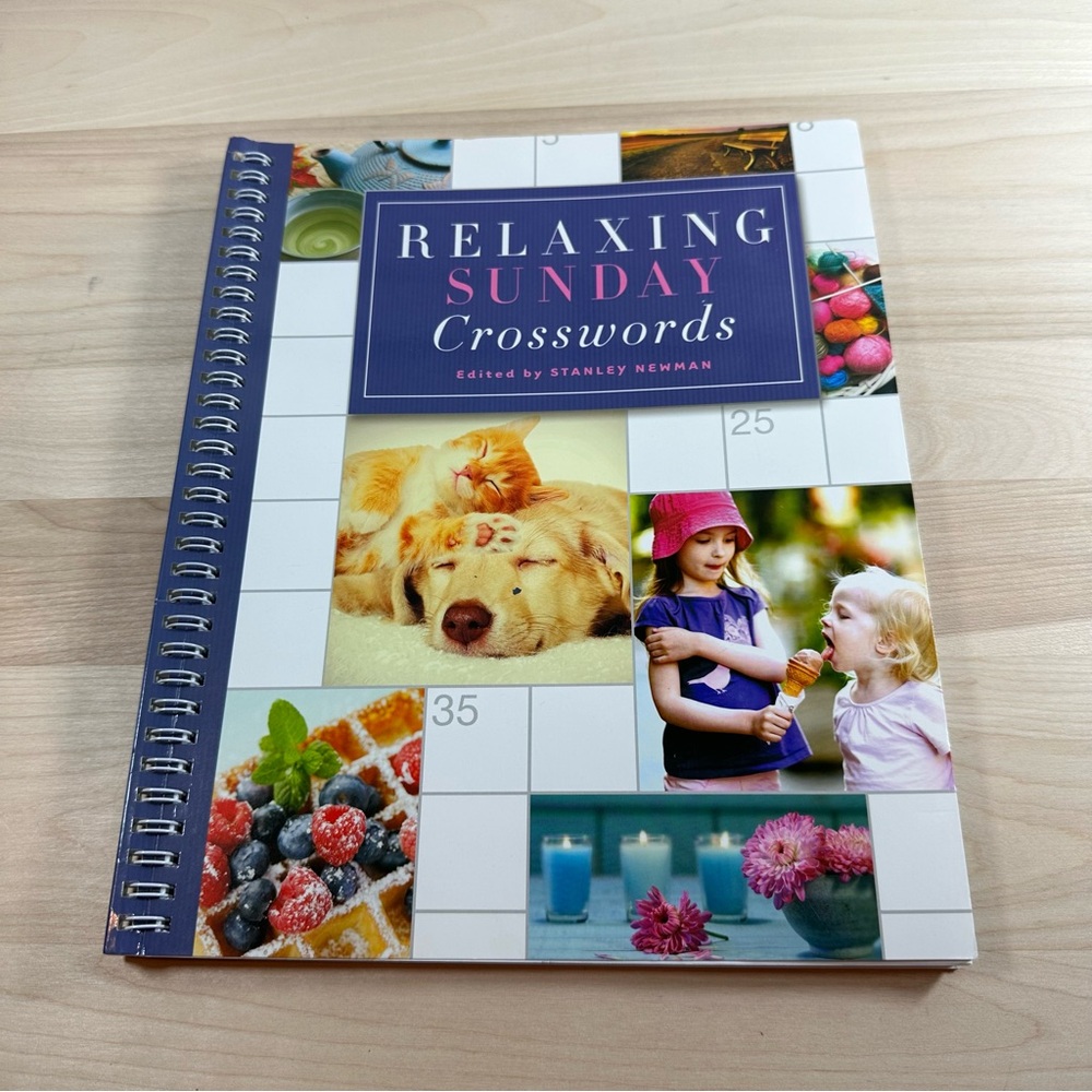 Relaxing Sunday Crossword Book